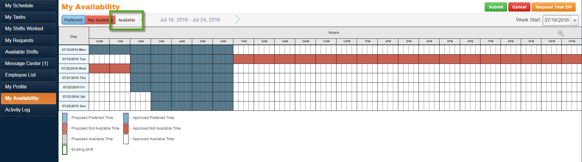 Canceling An Approved TeamworX Time Off Request Five Guys Help Center